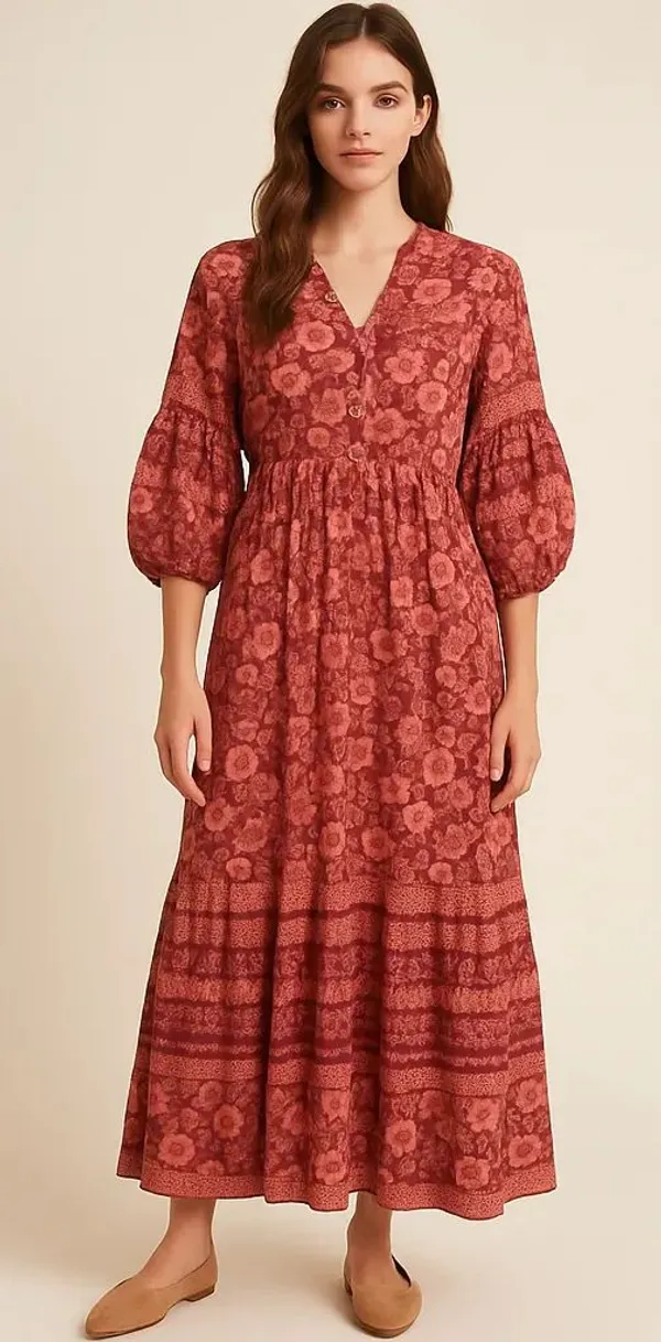 Red_Cotton_Trendy_Western_Wear_Top_&_Tunic_For_Women