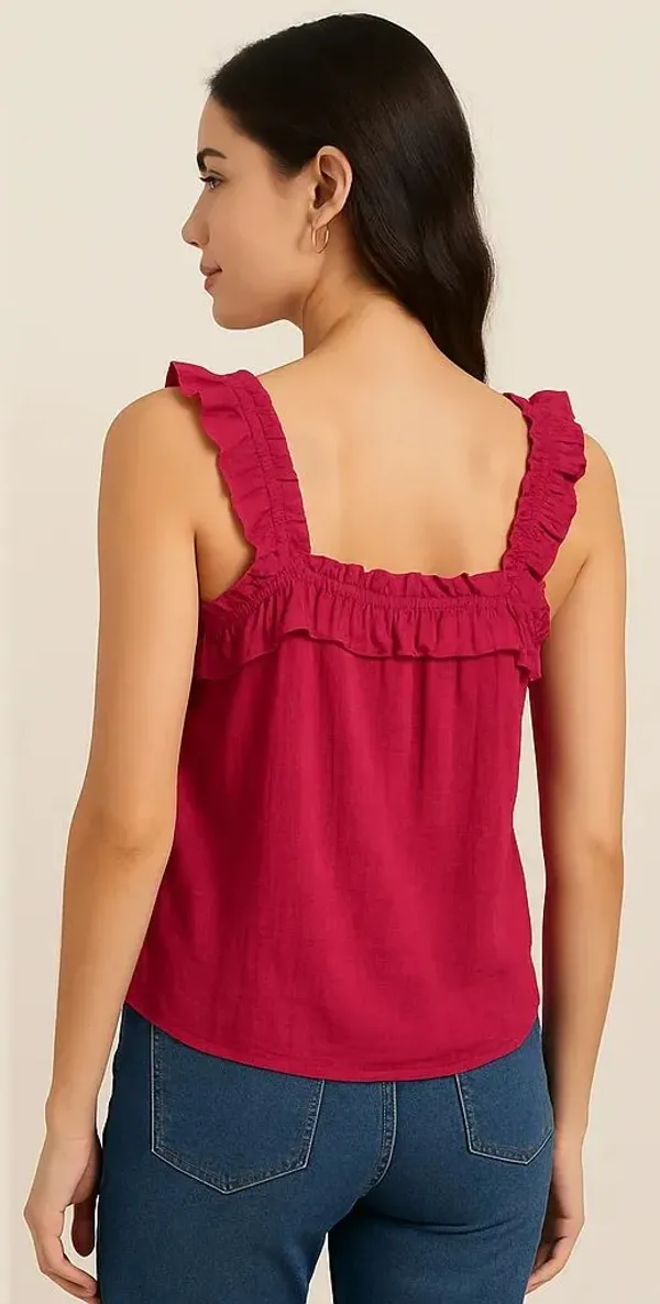 Pink_Cotton_Trendy_Western_Wear_Top_&_Tunic_For_Women