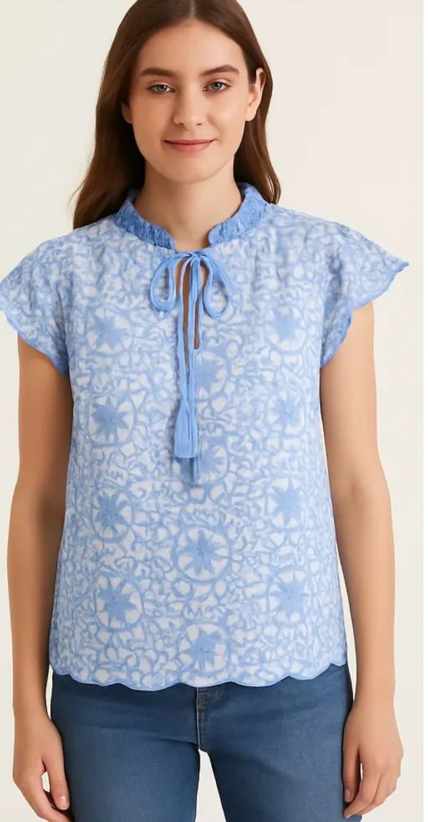 Light_Blue_Cotton_Trendy_Western_Wear_Top_&_Tunic_For_Women