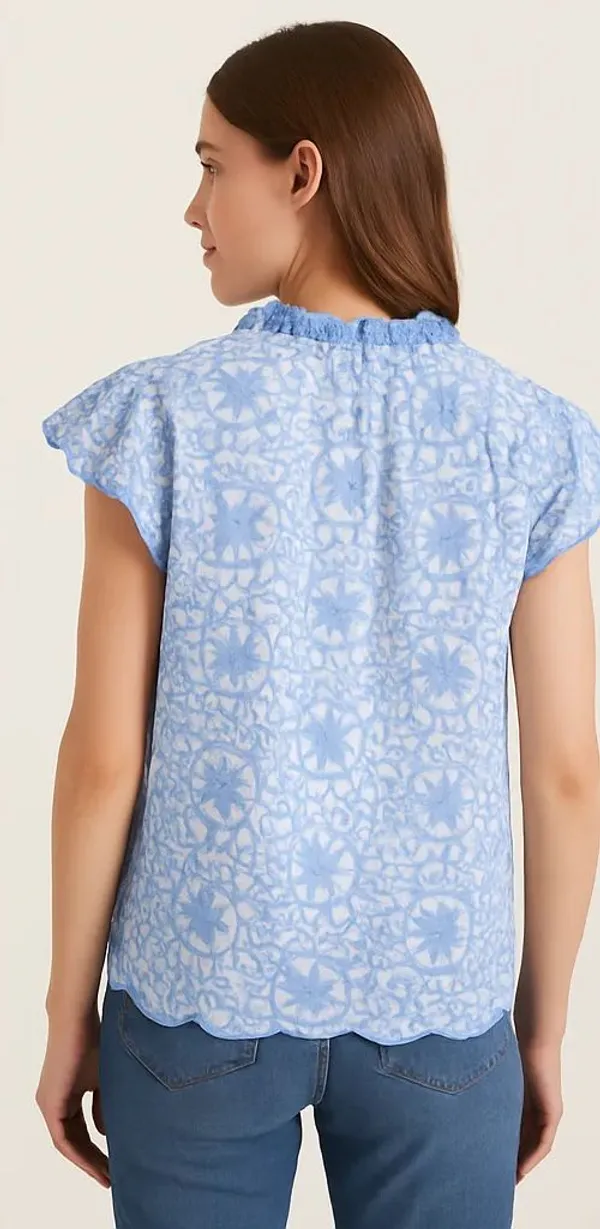 Light_Blue_Cotton_Trendy_Western_Wear_Top_&_Tunic_For_Women