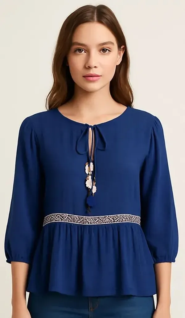 Blue_Cotton_Trendy_Western_Wear_Top_&_Tunic_For_Women