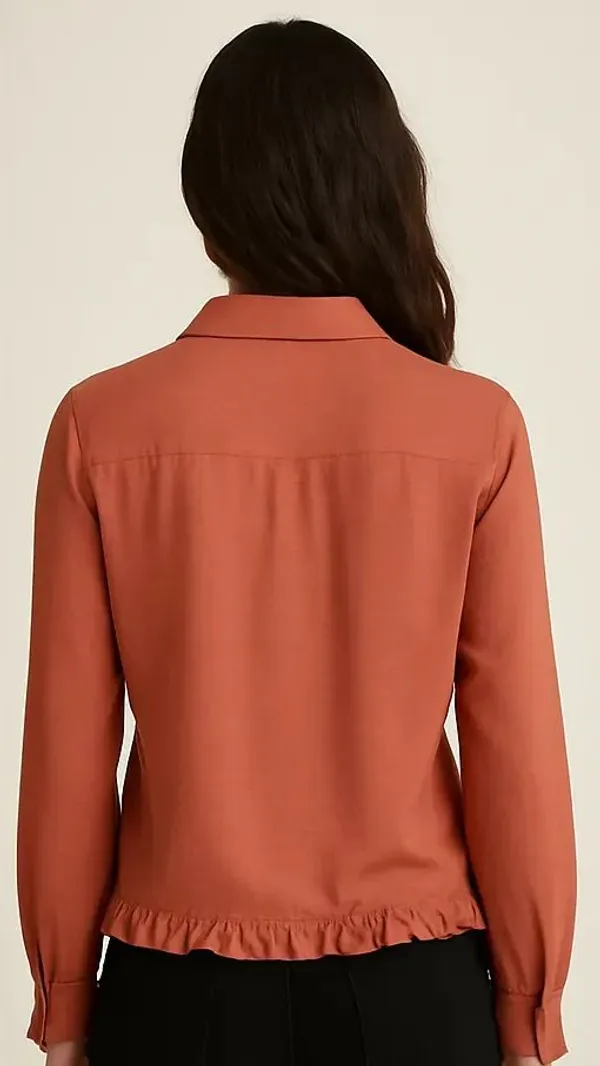 Light_Brown_Cotton_Trendy_Western_Wear_Top_&_Tunic_For_Women
