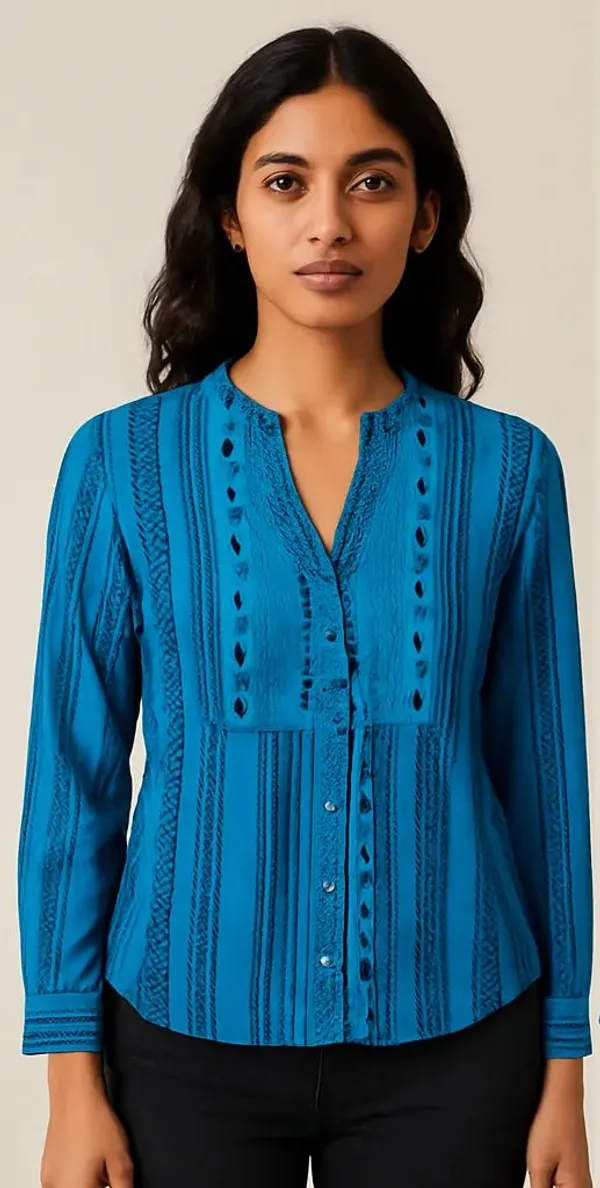 Blue_Cotton_Trendy_Western_Wear_Top_&_Tunic_For_Women