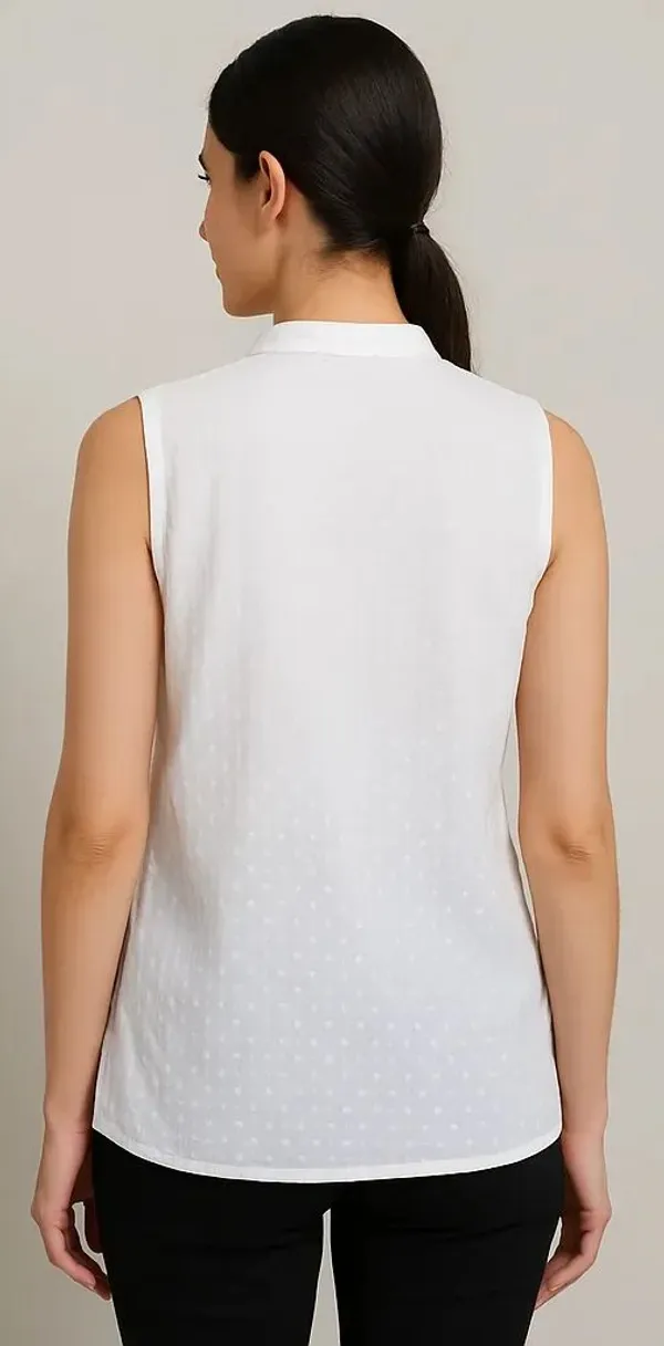 White_Cotton_Trendy_Western_Wear_Top_&_Tunic_For_Women