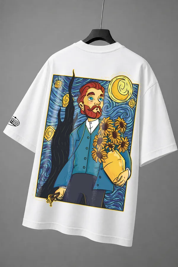 White_The_Starry_Night_Graphic_Fit_Oversize_Tees_For_Men_200_GSM
