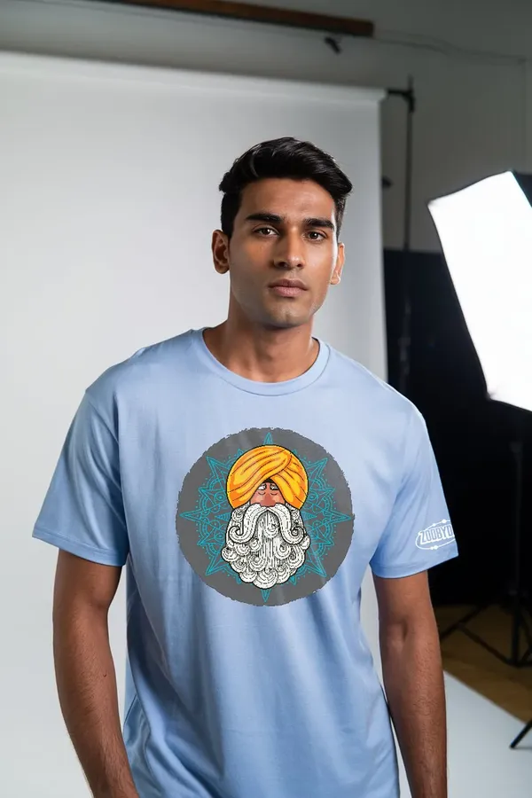 Powder_Blue_Baba_Bolta_Hain_Fit_Oversize_Tees_For_Men_200_GSM