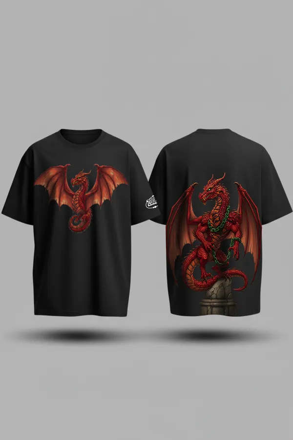 Black_Throneborn_Combo_King’S_Oath_&_Dragon_Reign_Oversize�Tees_For_Unisex_240_GSM