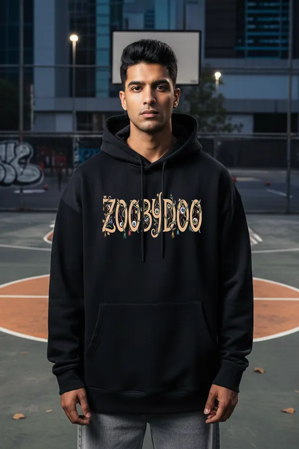 Black_Cosmic_Shaman_Hoodie_For_Unisex_340_GSM
