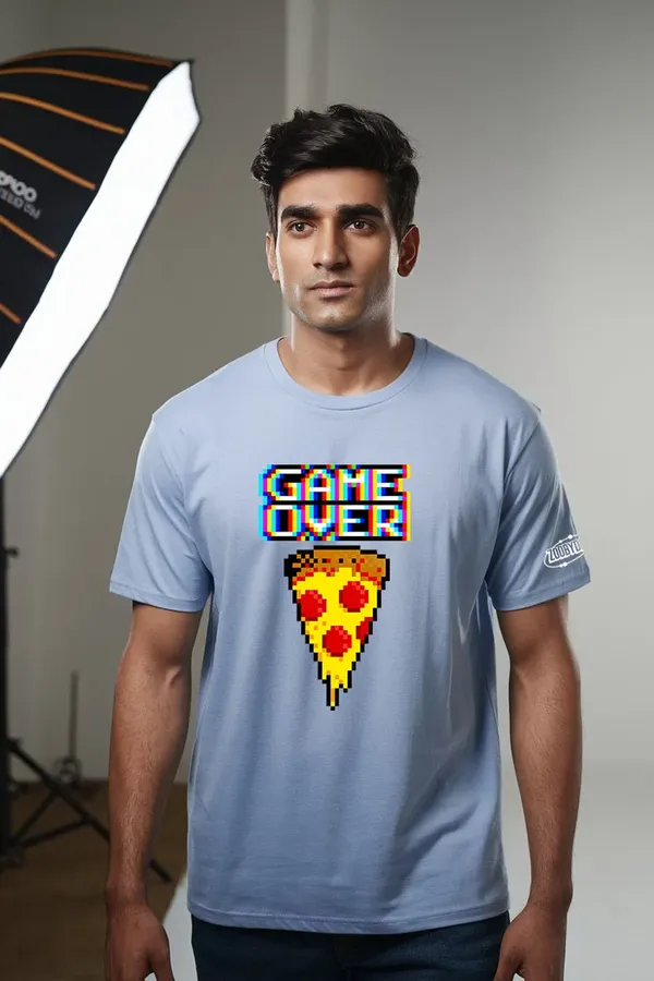 Powder_Blue_Pizza_X_Game_Over_Fit_Oversize_Tees_For_Men_200_GSM