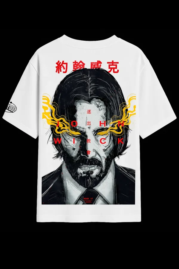 White_John_Wick_Fit_Oversize_Tees_For_Men_200_GSM