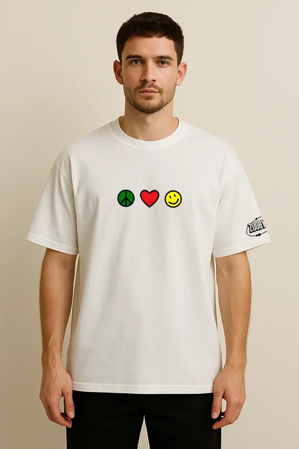 White_Alien_Peace_Fit_Oversize_Tees_For_Men_200_GSM
