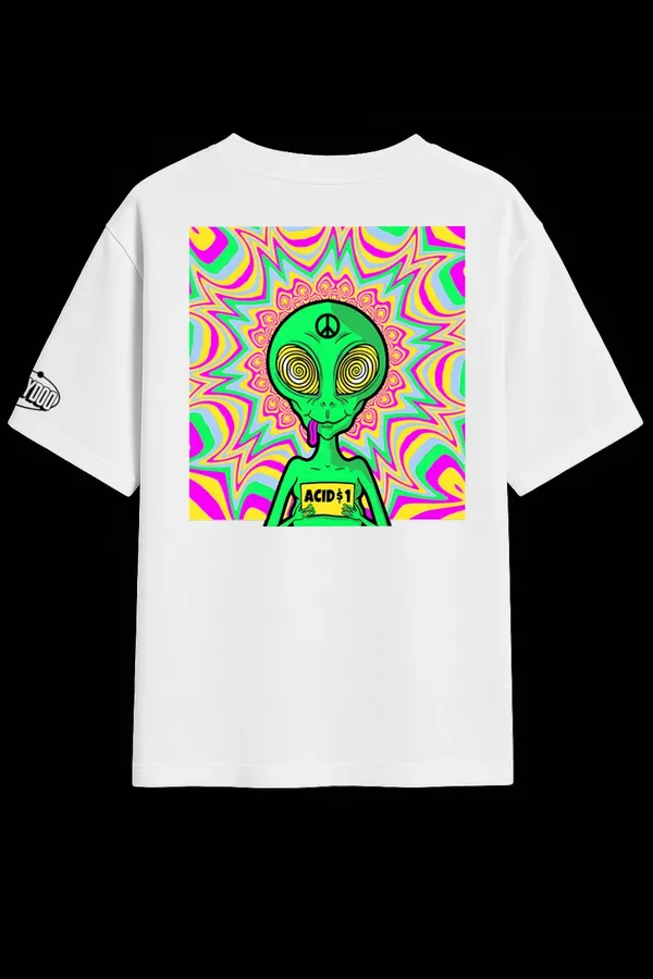 White_Alien_Peace_Fit_Oversize_Tees_For_Men_200_GSM