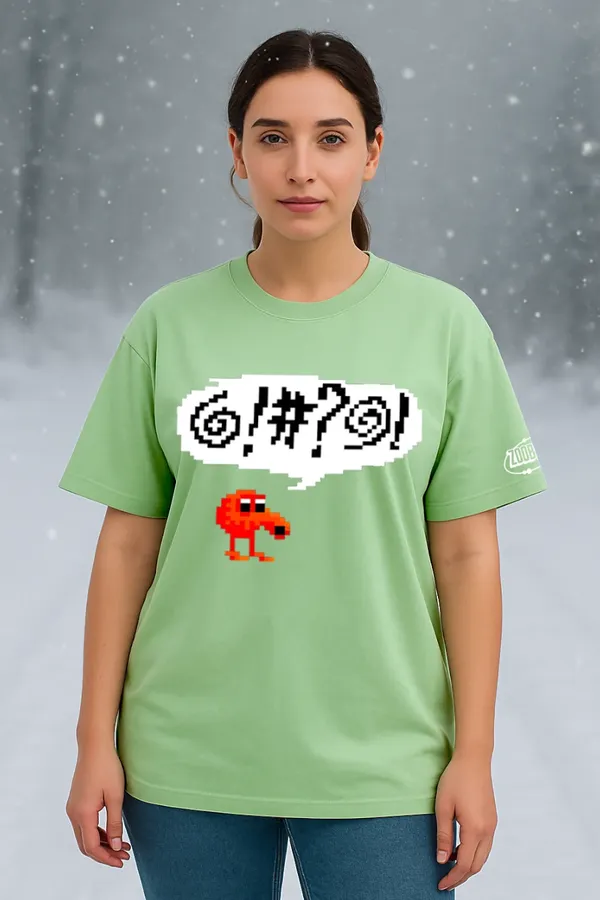 Light_Green_QBert_90S_Gaming_Fit_Oversize_Tees_For_Women_200_GSM