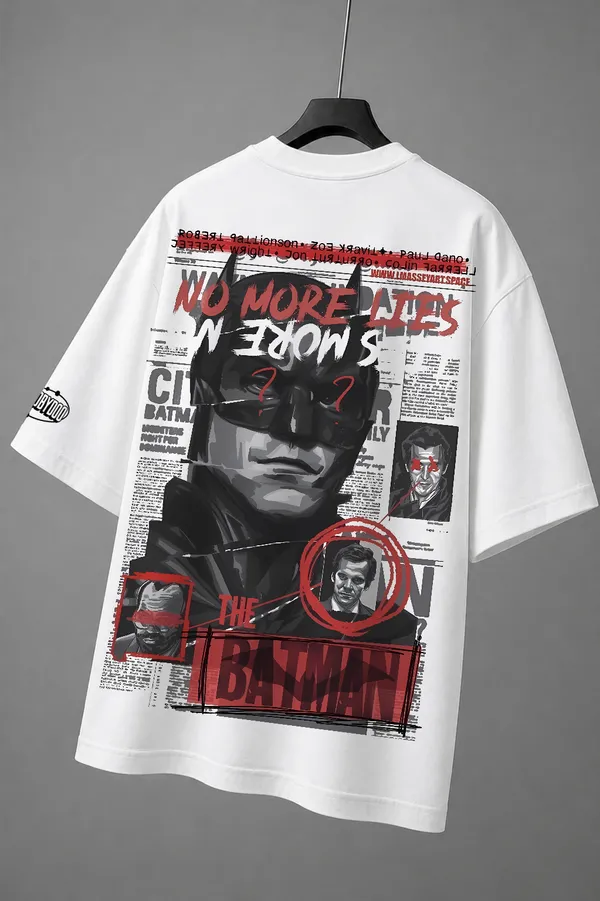 White_Vengeance_Batman_Fit_Oversize_Tees_For_Men_200_GSM