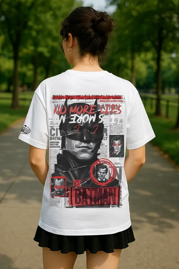 White_Vengeance_Batman_Black_Fit_Oversize_Tees_For_Women_240_GSM