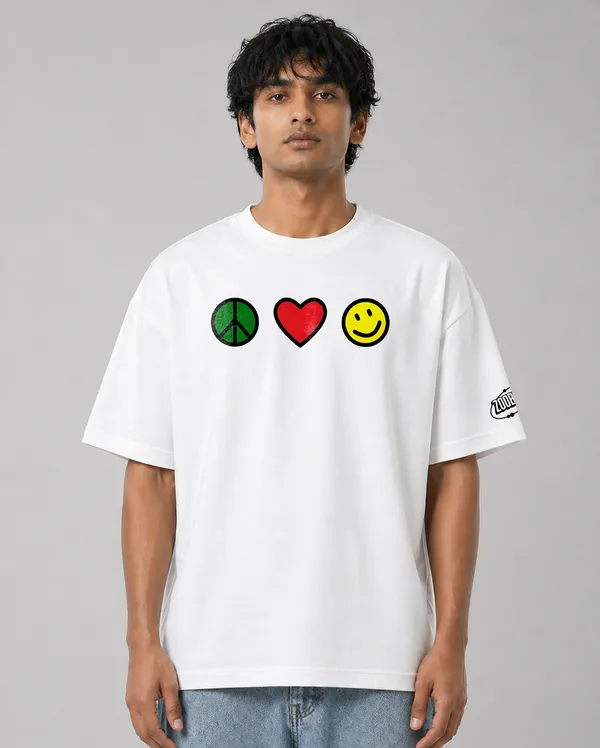 White_Alien_Peace_Fit_Oversize_Tees_For_Men_200_GSM