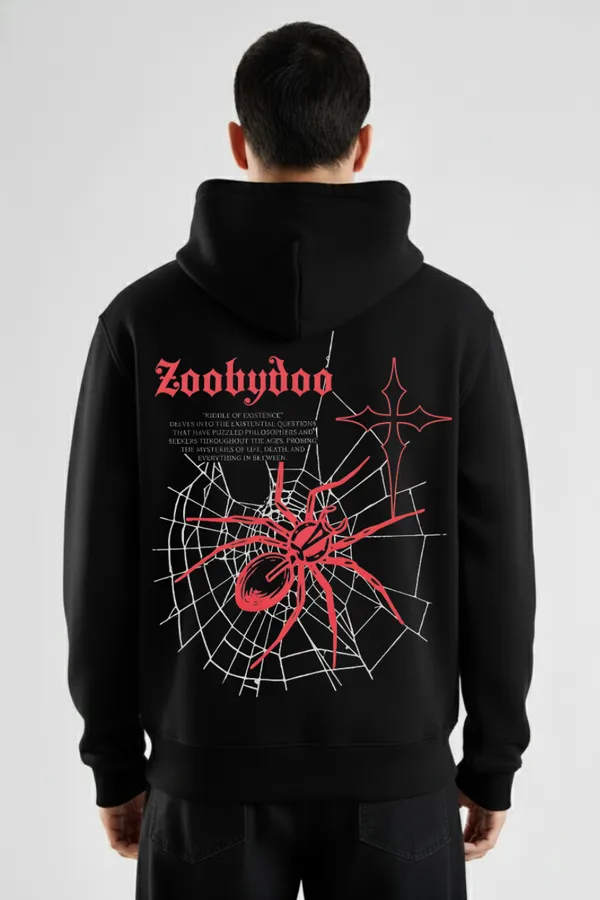 Black_Web_Of_Fate_Hoodie_For_Unisex_340_GSM