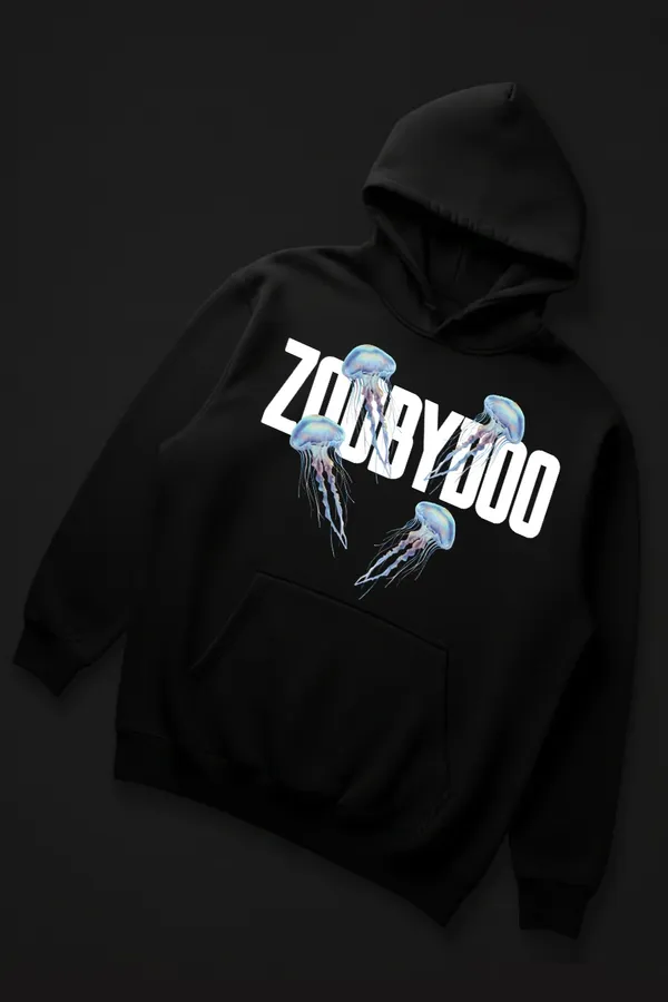 Black_Zoobydoo_Jellywave_Hoodie_For_Unisex_340_GSM