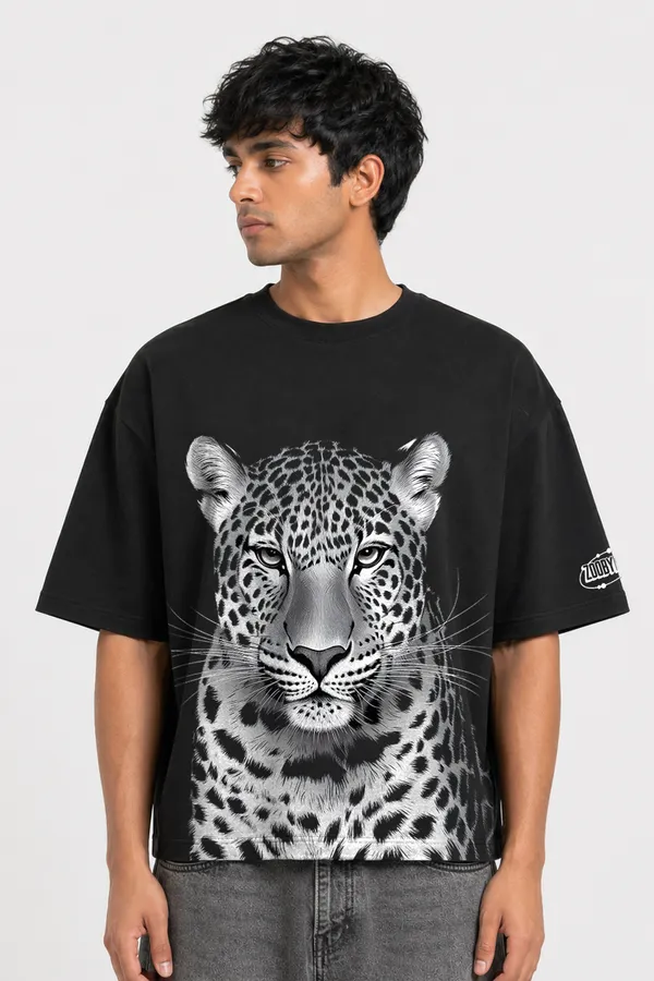 Zoobydoo_Shadow_Leopard__Black_Fit_Oversize_Tshirt