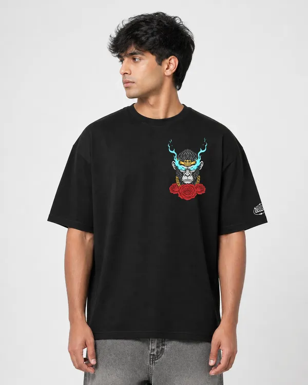 Black_Monkey_King_Fit_Oversize_Tees_For_Men_240_GSM