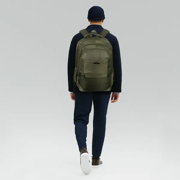 Green_Laptop_Backpack_Minimal_Design_Spacious_&_Comfortable
