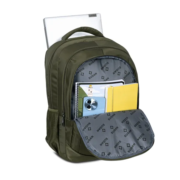 Green_Laptop_Backpack_Minimal_Design_Spacious_&_Comfortable