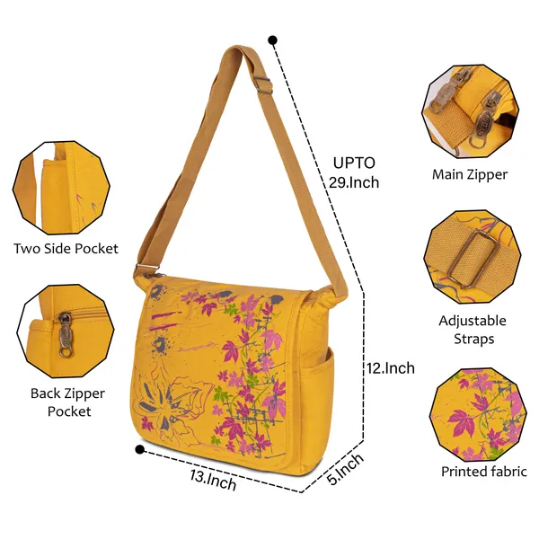 Yellow_Printed_Sling_Bag_Stylish_Compact_&_Easy_For_Everyday_Use