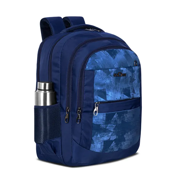 Blue_Printed_Laptop_Backpack_Stylish_Spacious_&_Comfortable_For_Daily_Use
