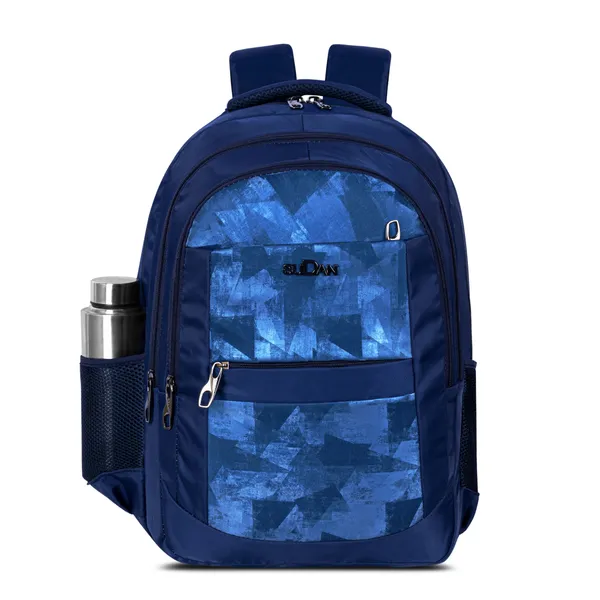 Blue_Printed_Laptop_Backpack_Stylish_Spacious_&_Comfortable_For_Daily_Use