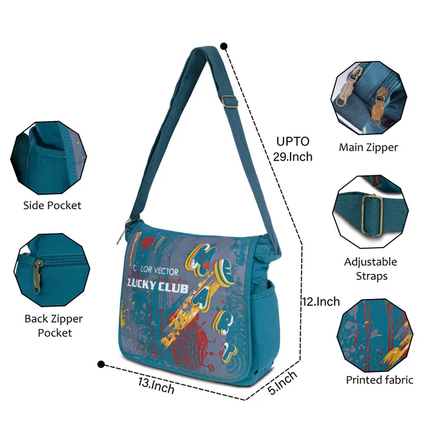 Blue_Printed_Sling_Bag_Stylish_Compact_&_Easy_For_Everyday_Use