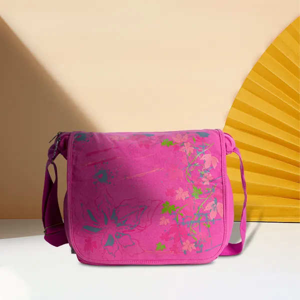 Pink_Printed_Sling_Bag_Stylish_Compact_&_Easy_For_Everyday_Use