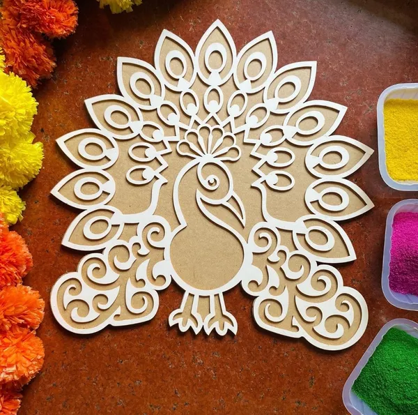 Mdf_Double_Sheet_Rangoli_Stencil_Layered_Template