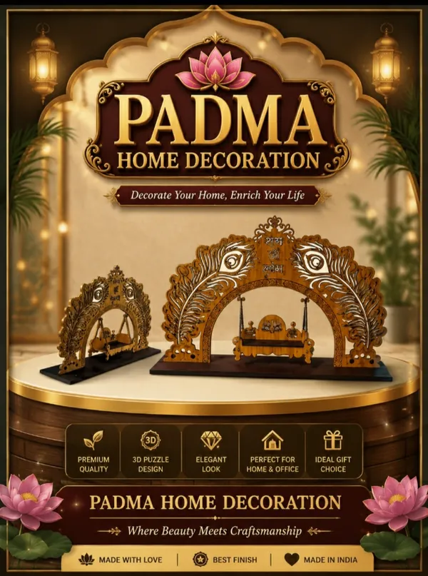 Brown_Mdf_Swing_For_Home_Decoration