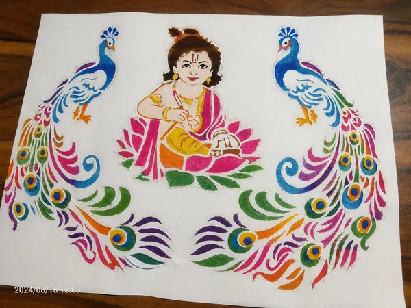 Mdf_Single_Sheet_Rangoli_Stencil_Craft_Template