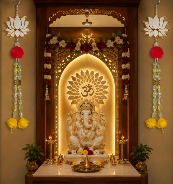 Brown_Mdf_Toran_For_Home_Decoration