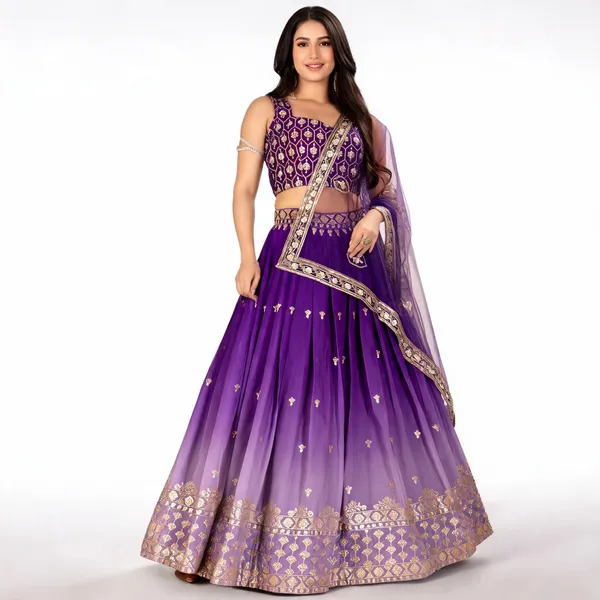 Purple_Heavy_Simmer_Silk_Lehenga_Women_Festive_Wedding_Collection_For_Women
