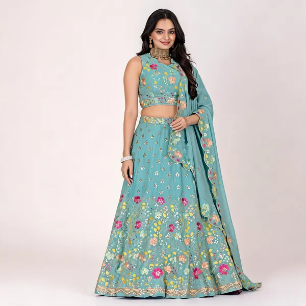 Blue_Lehenga,_Blouse,_Dupatta_Star_Fox_Georgette_Women_Festive_Wedding_Collection_For_Women