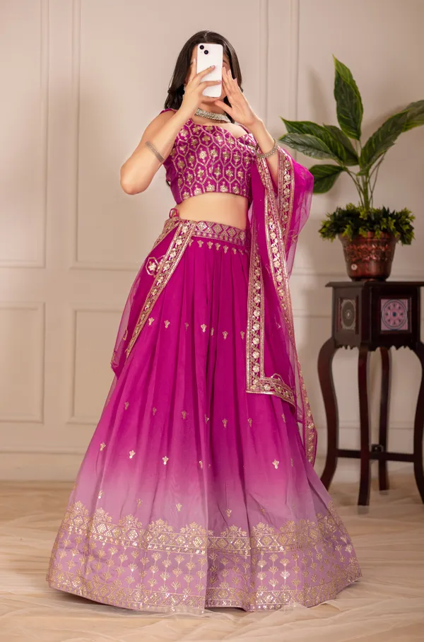 Pink_Micro_Cotton_Heavy_Simmer_Silk_Lehenga_Women_Festive_Wedding_Collection_For_Women
