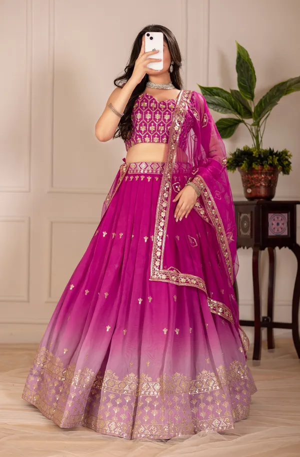 Pink_Micro_Cotton_Heavy_Simmer_Silk_Lehenga_Women_Festive_Wedding_Collection_For_Women