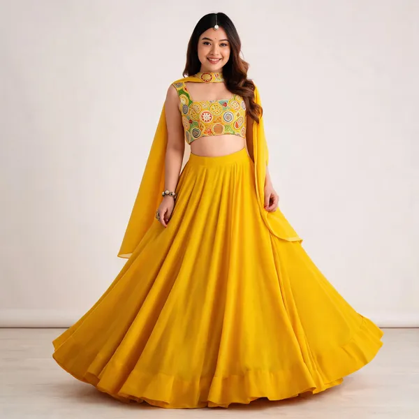 Pure_Soft_Fox_Georgette_Most_Trendy_Padding_Fabric_Fully_Flared_Lehenga,With_Dupatta_Set_For_Women