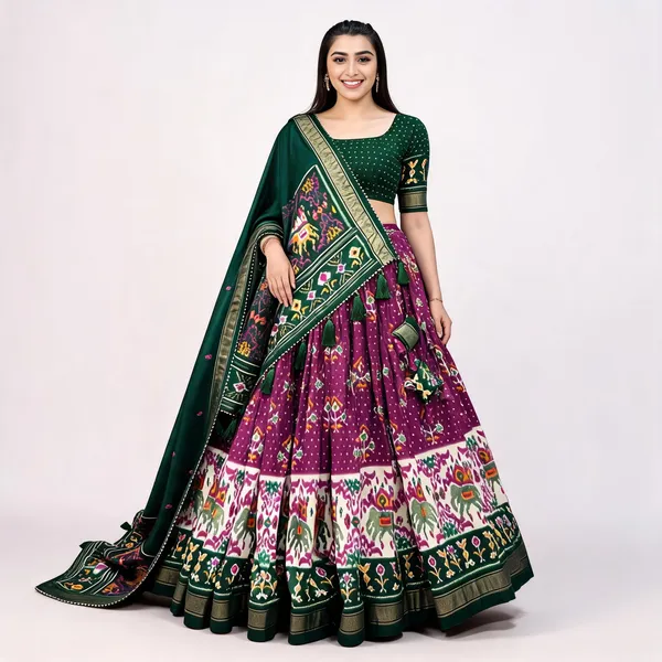 Traditional_Wear_Purple_Color_Lehenga_Choli_With_Pretty_Dupatta_For_Women