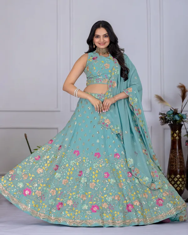 Blue_Lehenga,_Blouse,_Dupatta_Star_Fox_Georgette_Women_Festive_Wedding_Collection_For_Women