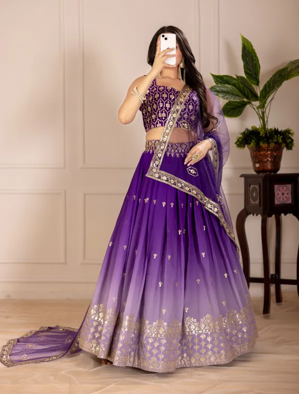 Purple_Heavy_Simmer_Silk_Lehenga_Women_Festive_Wedding_Collection_For_Women