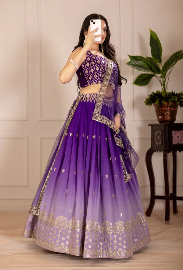 Purple_Heavy_Simmer_Silk_Lehenga_Women_Festive_Wedding_Collection_For_Women