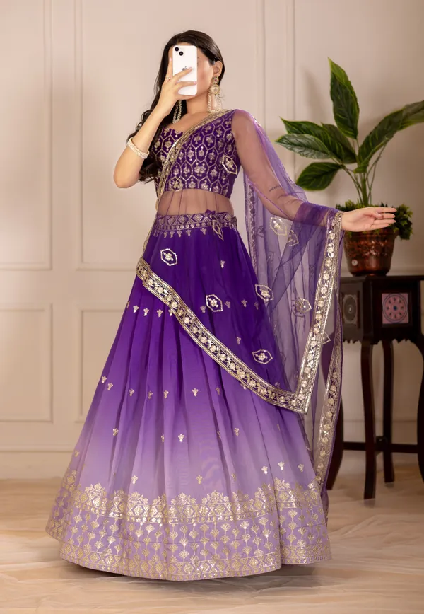 Purple_Heavy_Simmer_Silk_Lehenga_Women_Festive_Wedding_Collection_For_Women