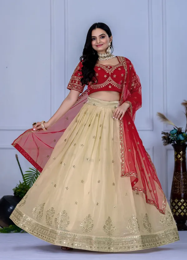 White_Heavy_Jimmy_Choo_Lehenga,_Blouse,_Dupatta_Women_For_Women