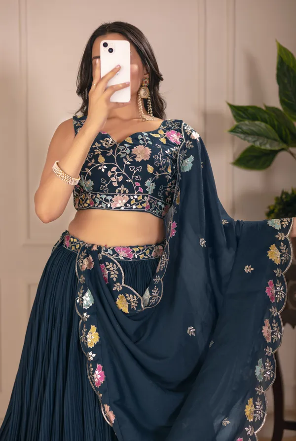 Rama_Georgette_Lehenga_Women_Festive_Wedding_Collection_For_Women