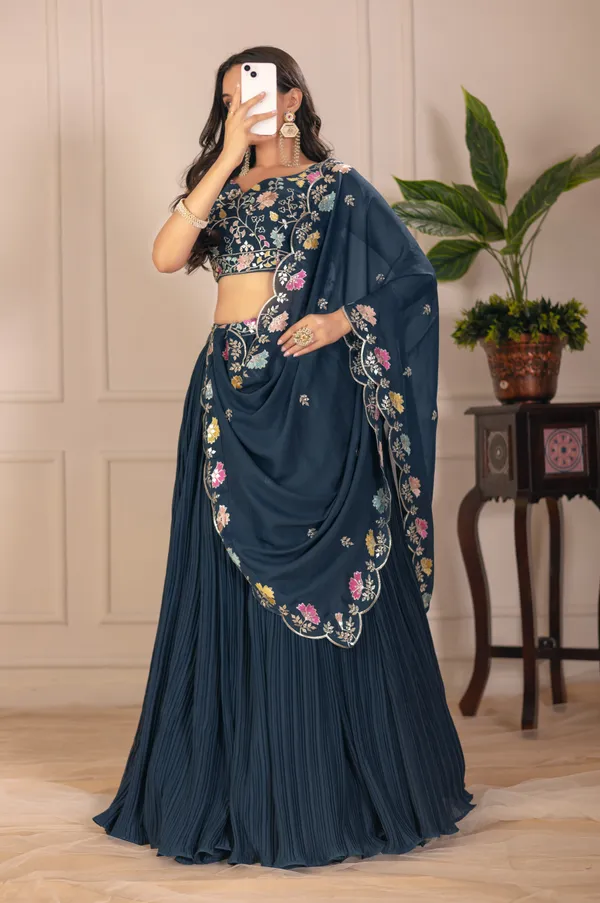 Rama_Georgette_Lehenga_Women_Festive_Wedding_Collection_For_Women