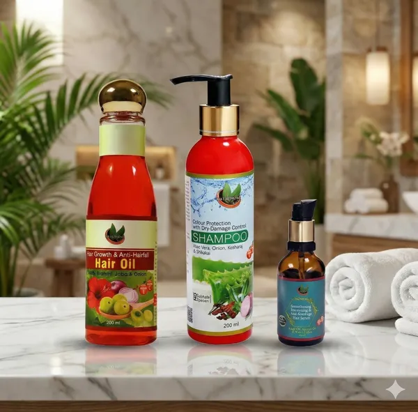 Color_Protect_Shampoo_(200_Ml),_Hair_Serum_(50_Ml)_&_Hair_Oil_(200_Ml)_Combo_Pack_Of_3_(3_Items_In_The_Set)