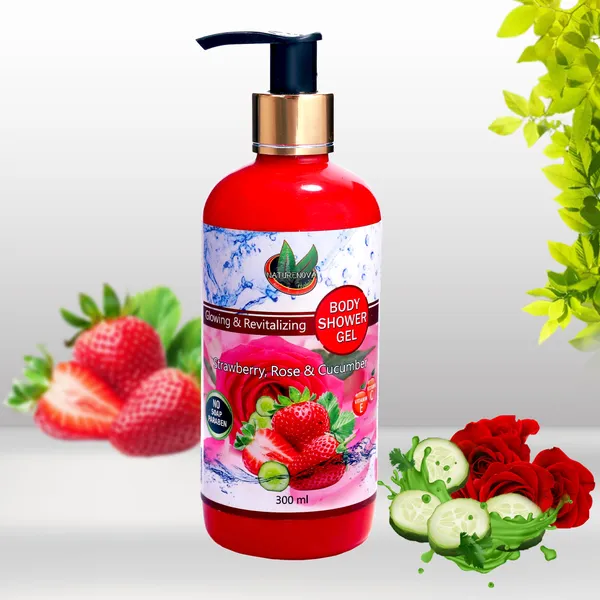Glowing_&_Revitalizing_Body_Shower_Gel_(Strawberry,_Rose_And_Cucumber)_|_Vitamin_C_&_Vitamin_E_|_No_Paraben,_Soap_(300_Ml)